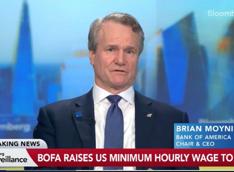 Bloomberg interview with Brian Moynihan